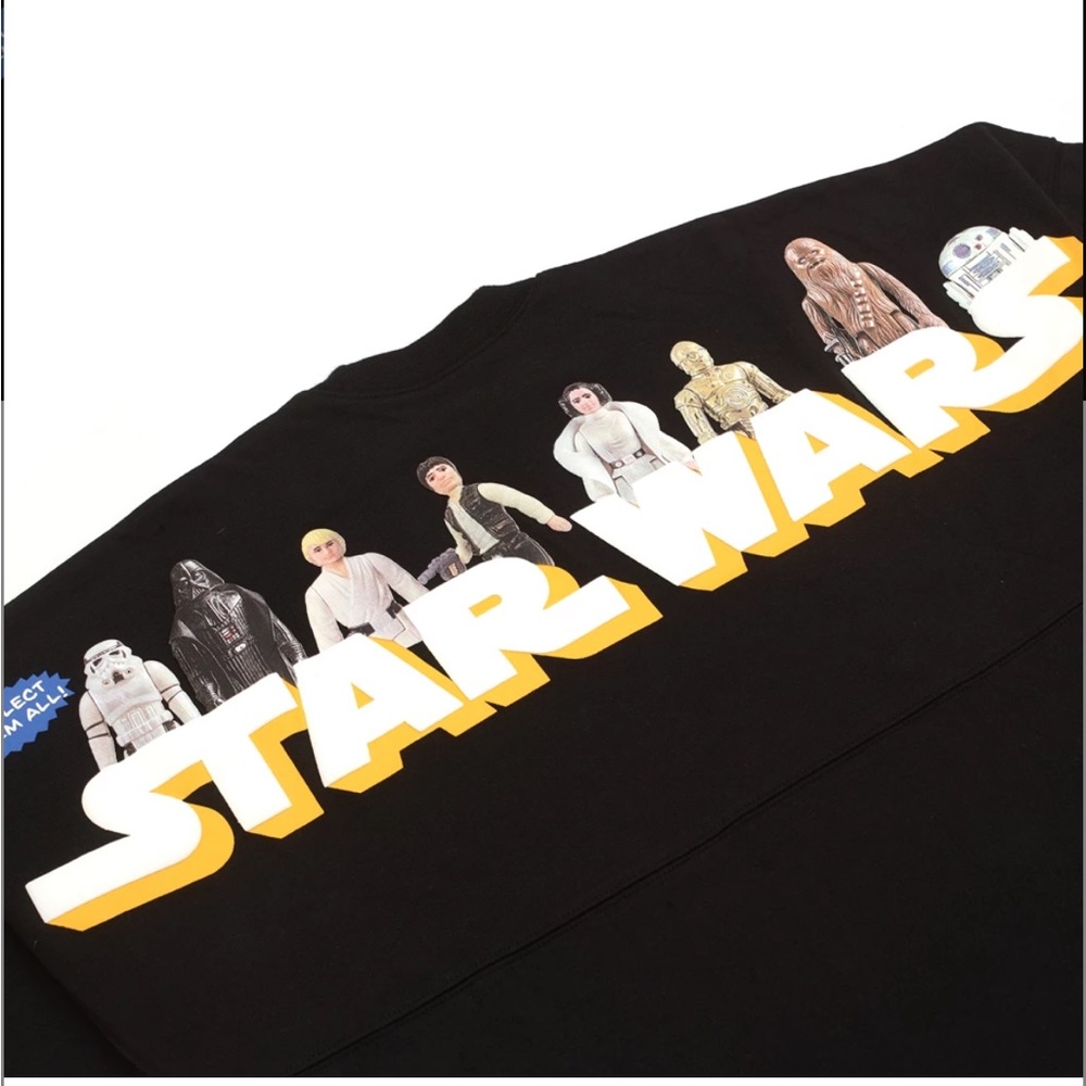 ✨Disney Vintage Star Wars 45 Action Figures Spirit Jersey